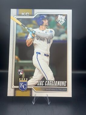 2026 Topps Series 1 Jac Caglianone RC Jumbo Oversize Royals #OTC-13